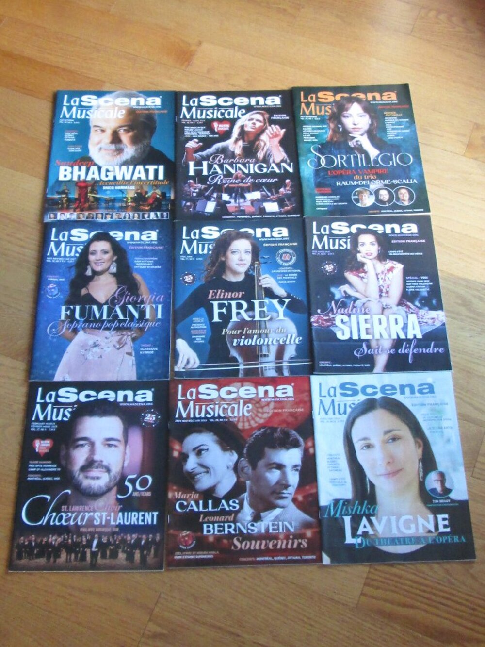 La Scena Musicale magazine - 9 numéros - édition française / French edition